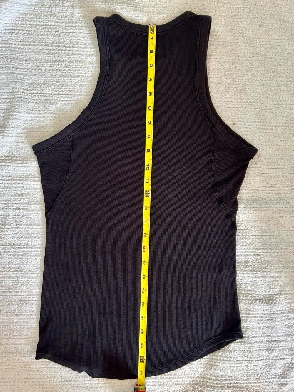 Lululemon Women’s Sleeveless Hold Tight Crewneck Tank Top *Waist Length in Black - Picture 9 of 9